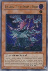 Blackwing - Vayu the Emblem of Honor - ANPR-EN005 - Ultimate Rare - Unlimited Edition